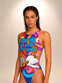 Damesbadpak voor training PINUP 512PF - Benissimo
