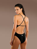 Dames badpak voor zee Alte - Total Black
