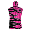 Poncho in microfibra 14POF - Polpo Fuxia