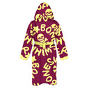 Accappatoio - 19AC Burgundy Logo Burro