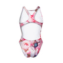 Costume intero donna da allenamento Pinup 452P - Roses