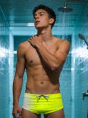 Heren trainingsshort ALASKA 005AF - Geel