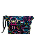 Waterdichte beautycase in PVC - Skull tribe