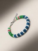 Bracciale Corsia Victory 606 Blu Bianco + Verde