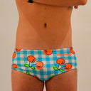 Parigamba uomo da allenamento Ucla 211UF - Vichy Ciliegie