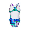 Costume intero donna da allenamento Pinup 496P - Back