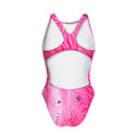 Costume intero donna da allenamento Pinup 508P - Rosé