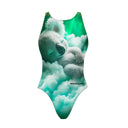 Costume intero donna da allenamento Pinup 504P - Sleepy