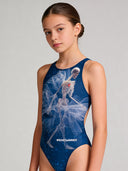 Costume intero bambina da allenamento Pinup 528P - Ballerina