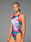 Costume intero donna da allenamento Pinup 544PF - Wonderland