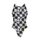 Costume intero donna da allenamento Pinup 541P - Fumetto