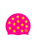 Cuffia silicone - Stelle gialle