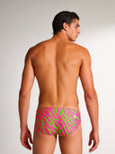 Heren zwemboxer voor training H2OTTO 448HF - Acid stripes
