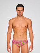 Heren zwemboxer voor training H2OTTO 448HF - Acid stripes