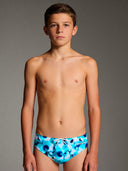 Slip da nuoto bambino da allenamento H2Otto 425HF - Camouflage