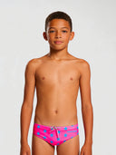 Kinder zwemboxer voor training H2OTTO 440HF - Fuchsia blauwe ster