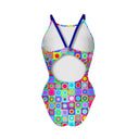 Dames trainingsbadpak IBIZA 247IF - Pop squares