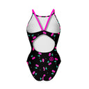 Dames trainingsbadpak IBIZA 250IF - Kersen