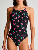 Dames trainingsbadpak IBIZA 250IF - Kersen
