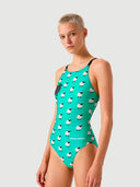 Dames trainingsbadpak IBIZA 248IF - Zwarte schaap