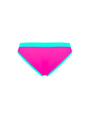 Slip bikini donna da mare Big Sur L02BI - Fucsia fluo, vista posteriore