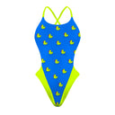 Costume intero bambina da mare Alte L035AF - Papere, vista frontale