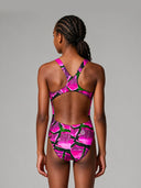 Costume intero bambina da allenamento PINUP 587PF - Magma
