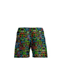Boxer mare uomo Samoa N029SMF - Skull tribe, vista posteriore