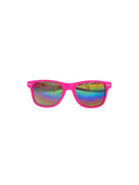 Zonnebril model Waifarer - Fuchsia regenboog spiegel