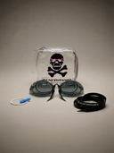 Occhialini Svedesi con silicone Soft Frame - Nero