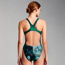 Costume intero donna da allenamento Pinup 524P - Pantera