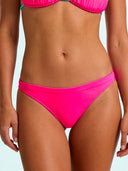 Slip bikini donna da mare Papeete L02PA - Fucsia fluo, vista frontale