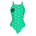 Dames trainingsbadpak IBIZA 248IF - Zwarte schaap