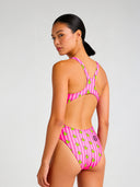 Dames trainingsbadpak PINUP 562PF - Eendjes strepen