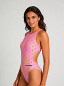Dames trainingsbadpak PINUP 557PF - Banaan