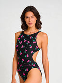 Dames trainingsbadpak PINUP 561PF - Kersen