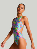 Dames trainingsbadpak PINUP 558PF - Pop squares