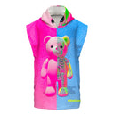 Poncho in microfibra 58POF - Pinkbone