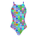Dames trainingsbadpak IBIZA 247IF - Pop squares