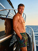 Boxer mare uomo Samoa N029SMF - Skull tribe, dettaglio del modello