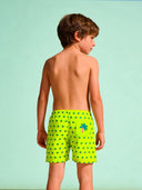 Boxer mare bambino Samoa N034SMF - Palme, dettaglio indossato