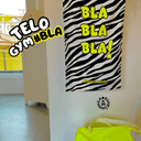 Telo gym in microfibra M020TG - Bla