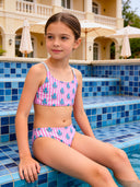 Bikini bambina da mare Waikiki L031WAF - Polipetti, vista frontale