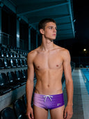 Heren trainingsshort ALASKA 002AF - Paars