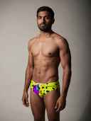 Slip da nuoto uomo da allenamento H2OTTO 277HF - Duxy: vista frontale indossato