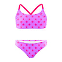 Bikini bambina da mare Waikiki L023WAF - Lilla Stelle Rosso Fluo