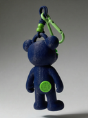 Teddy Psycho Charm - Blu + Verde