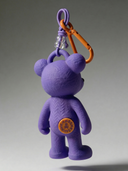 Teddy Psycho Charm - Viola + Arancione