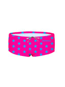 Heren zwembroek met pijp voor training UCLA 260UF - Fuchsia blauwe ster
