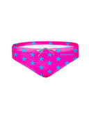 Heren trainingszwembroek H2OTTO 440HF - Fuchsia blauwe ster